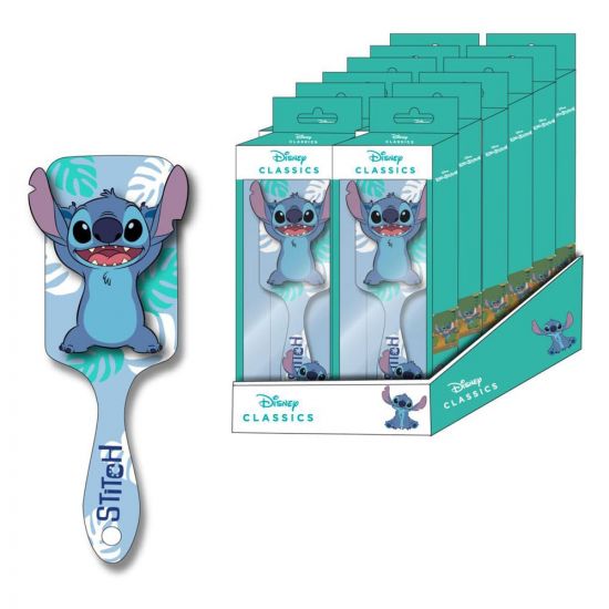 Lilo & Stitch Hairbrush Stitch Happy - Kliknutím na obrázek zavřete