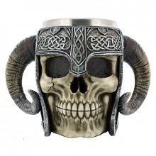 Tankard Viking Skull