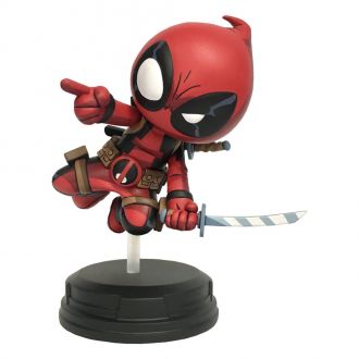 Marvel Animated Socha Deadpool (Jumping) 18 cm