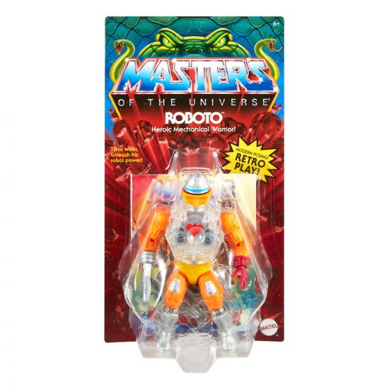 Masters of the Universe Origins Akční figurka Roboto 14 cm - Kliknutím na obrázek zavřete