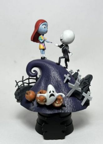 Nightmare before Christmas D-Stage PVC Diorama Jack & Sally 15 c