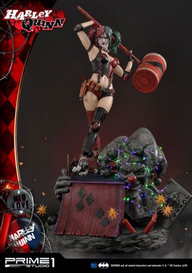 DC Comics Socha Harley Quinn 82 cm - Kliknutím na obrázek zavřete