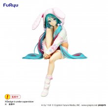 Hatsune Miku Noodle Stopper PVC Socha Rabbit Ear Hood Pajama 14