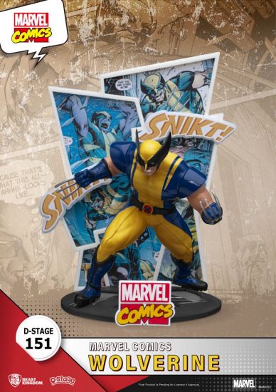 Marvel D-Stage PVC Diorama Wolverine 16 cm - Kliknutím na obrázek zavřete