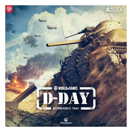 World of Tanks Gaming Puzzle D-Day (1000 pieces) - Kliknutím na obrázek zavřete