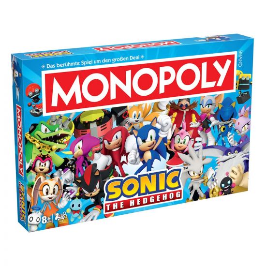 Monopoly desková hra Sonic the Hedgehog *German Version* - Kliknutím na obrázek zavřete