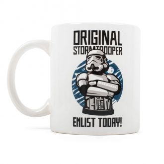 Original Stormtrooper Hrnek Enlist Today White