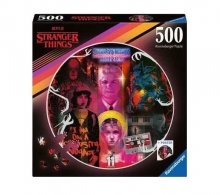 Stranger Things Round skládací puzzle Friends Don't Lie (500 pie