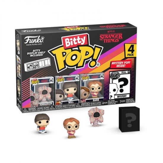 Stranger Things Bitty POP! Vinylová Figurka 4-Pack Demogorgon 2, - Kliknutím na obrázek zavřete