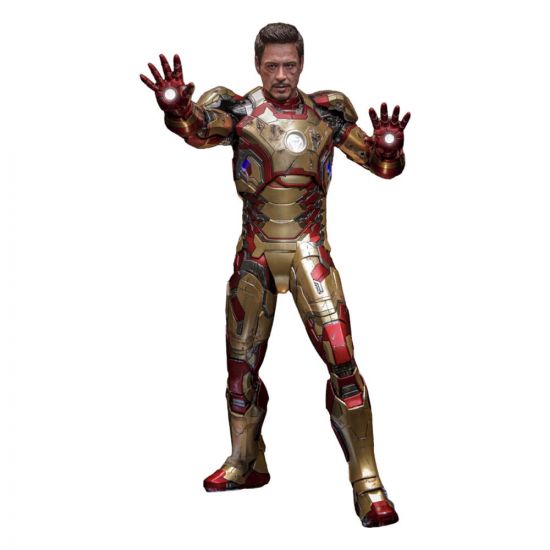 Iron Man 3 Movie Masterpiece Diecast Akční figurka 1/6 Iron Man - Kliknutím na obrázek zavřete