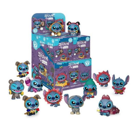 Disney Mystery mini figurky 5 cm Stitch in Costume Display (12) - Kliknutím na obrázek zavřete