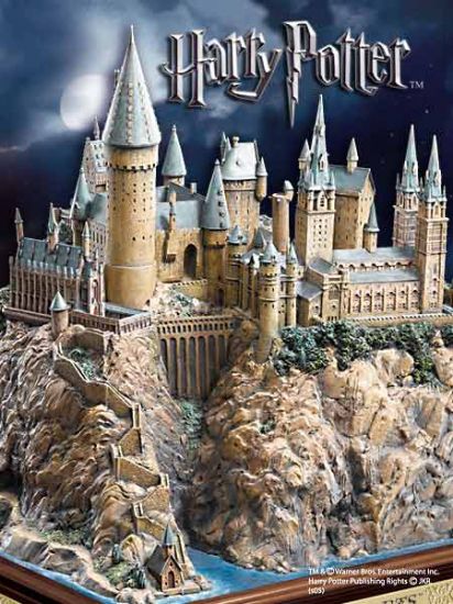 Harry Potter Diorama Bradavice - Kliknutím na obrázek zavřete