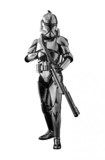 Star Wars Akční figurka 1/6 Clone Trooper (Chrome Version) 2022 - Kliknutím na obrázek zavřete