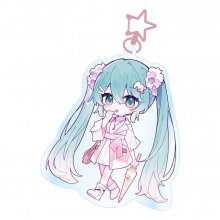 Hatsune Miku Acrylic Přívěsek na klíče Kawaii Summer Time