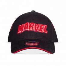 Marvel kšiltovka Logo Red & White