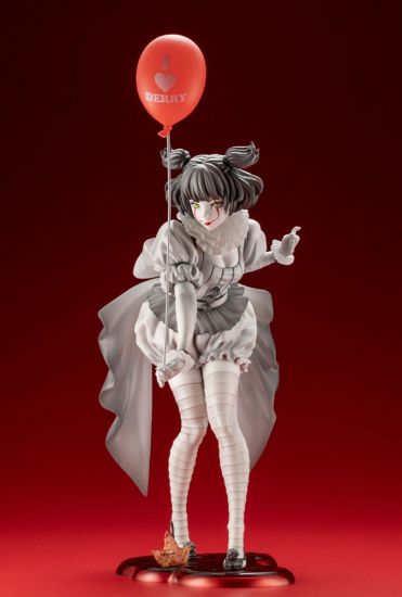 Stephen Kings It 2017 Bishoujo PVC Socha 1/7 Pennywise Monochro - Kliknutím na obrázek zavřete