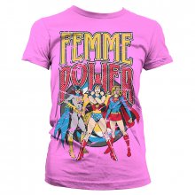 DC Comics ladies t-shirt Femme Power Pink