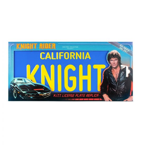 Knight Rider License plate - Kliknutím na obrázek zavřete