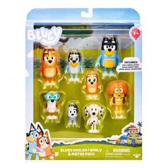 Bluey Akční Figurky 8-Pack