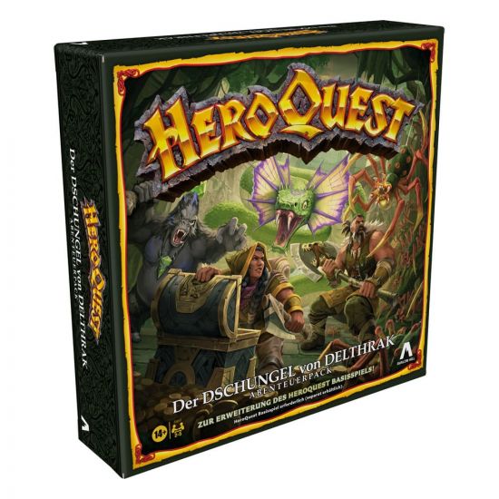 HeroQuest desková hra herní rozšíření Der Dschungel von Delthrak - Kliknutím na obrázek zavřete