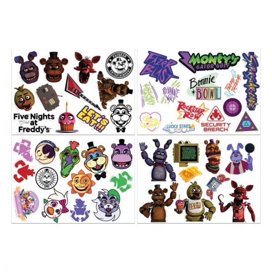 Five Nights at Freddy's Tech Sticker Pack - Kliknutím na obrázek zavřete