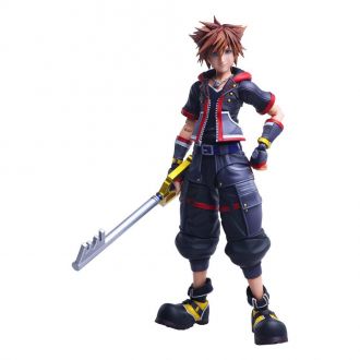 Kingdom Hearts III Play Arts Kai Akční figurka Sora Ver. 2 22 cm