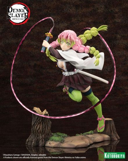 Demon Slayer: Kimetsu no Yaiba ARTFXJ Socha 1/8 Mitsuri Kanroji - Kliknutím na obrázek zavřete