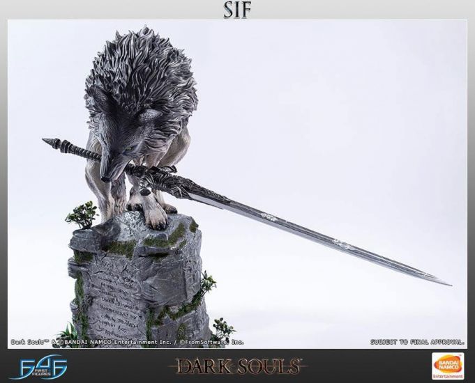 Dark Souls Socha The Great Grey Wolf Sif 64 cm - Kliknutím na obrázek zavřete