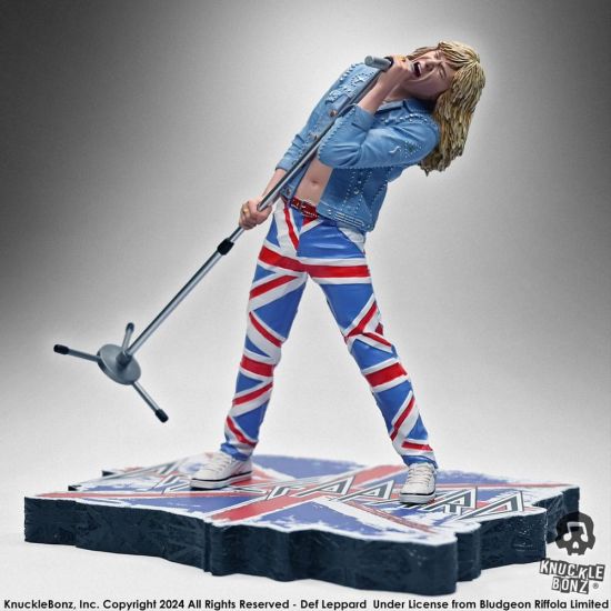 Def Leppard Rock Iconz Socha Joe Elliott 24 cm - Kliknutím na obrázek zavřete