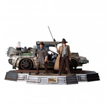 Back to the Future III Art Scale Statues 1/10 Full Set Deluxe 57