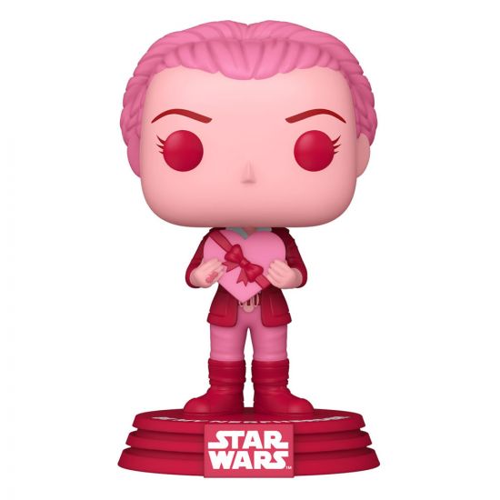 Star Wars Valentines POP! Star Wars Vinylová Figurka Leia 9 cm - Kliknutím na obrázek zavřete