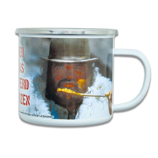 Bud Spencer Enamel Hrnek Ohne Heu kann das beste Pferd... - Kliknutím na obrázek zavřete