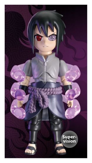 Naruto plastový model kit Sasuke Uchiha 12 cm - Kliknutím na obrázek zavřete