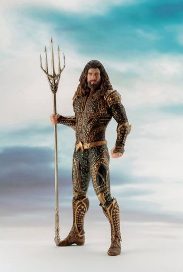 Justice League Movie ARTFX+ Socha 1/10 Aquaman 20 cm - Kliknutím na obrázek zavřete