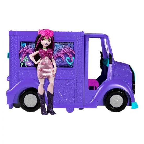 Monster High Playset Fangtastic Rockin' Food Truck - Kliknutím na obrázek zavřete