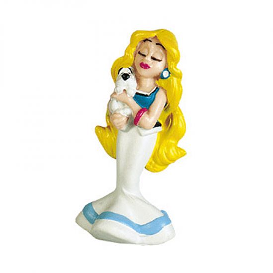 Asterix mini figurka Panacea s Idefixem 8 cm sběratelská figurka - Kliknutím na obrázek zavřete