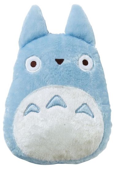 My Neighbor Totoro Plush polštářek Blue Totoro 33 x 29 cm - Kliknutím na obrázek zavřete