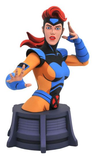 Marvel X-Men Animated Series Bust Jean Grey 15 cm - Kliknutím na obrázek zavřete