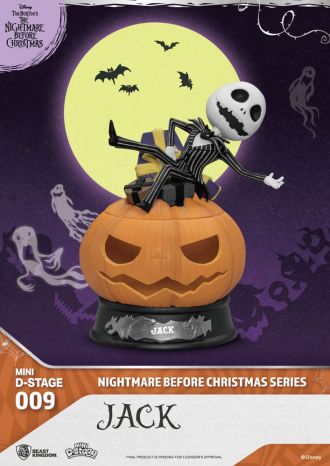 The Nightmare Before Christmas Mini Diorama Stage PVC figurka Ja