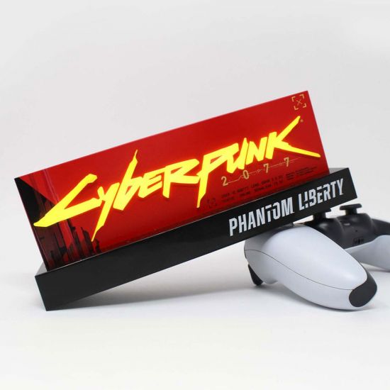 Cyberpunk Edgerunner LED-Light Phantom Edition 22 cm - Kliknutím na obrázek zavřete