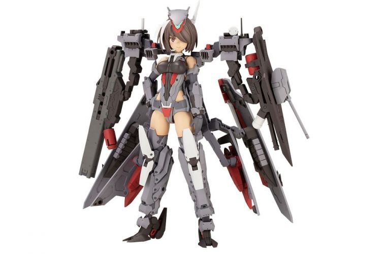 Frame Arms Girl plastový model kit Kongo Destroyer Version II 16 - Kliknutím na obrázek zavřete