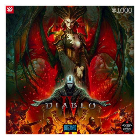 Diablo IV Gaming Puzzle Lilith Composition (1000 pieces) - Kliknutím na obrázek zavřete