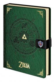 Legend of Zelda Premium poznámkový blok A5 Triforce New Version