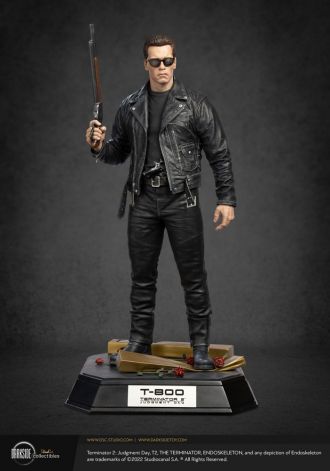 Terminator 2 Judgement Day Socha 1/3 T-800 30th Anniversary Sig