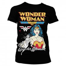 Wonder Woman ladies t-shirt Posing black