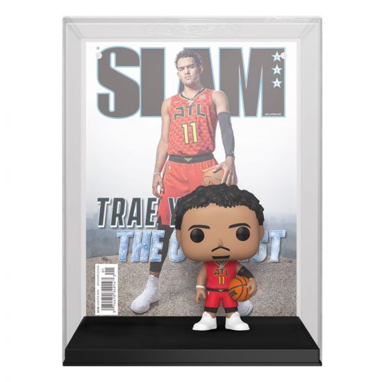 NBA Cover POP! Basketball Vinylová Figurka Trae Young (SLAM Maga - Kliknutím na obrázek zavřete