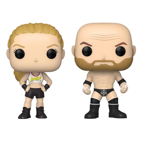 WWE POP! Vinyl Figures 2-Pack Rousey/Triple H 9 cm - Kliknutím na obrázek zavřete