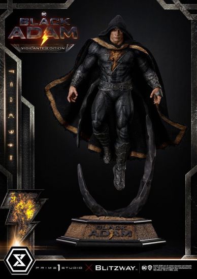 Black Adam Museum Masterline Socha 1/3 Black Adam Vigilante Edi - Kliknutím na obrázek zavřete