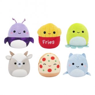 Squishville Mini Squishmallows Plyšák 6-Pack D 5 cm