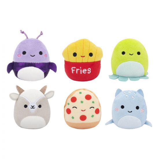 Squishville Mini Squishmallows Plyšák 6-Pack D 5 cm - Kliknutím na obrázek zavřete